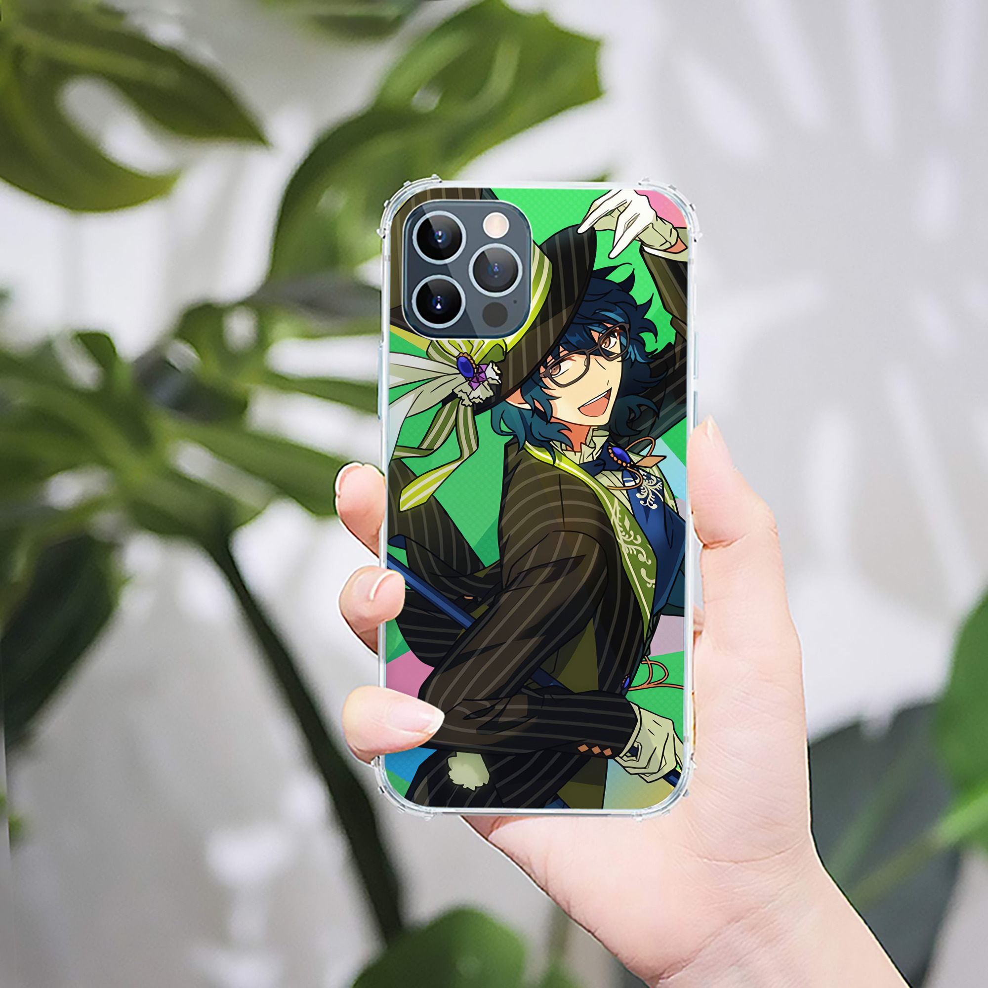 （画像用） あんさんぶるスターズ! Ensemble Stars 【iPhone 12シリーズ対応】透明スマホケース（クリアソフトケース）